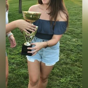 Abercrombie Off the Shoulder Bodysuit - Medium